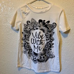 Edgy Tee “Vibe With Me”